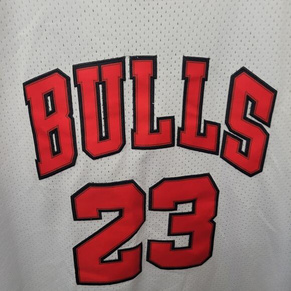 Michael Jordan Chicago Bulls NBA Basketball Jersey Mitchell Ness Mens 2XL - Picture 9 of 11